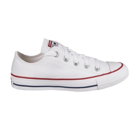 CONVERSE Shoes All Star Chuck Taylor Low Top White Sneakers Unisex Size 11/13 - Picture 2 of 7